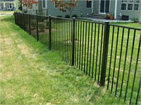 <b>Alumi-Guard Ascot 2 Rail Flat Top Aluminum Fence</b>